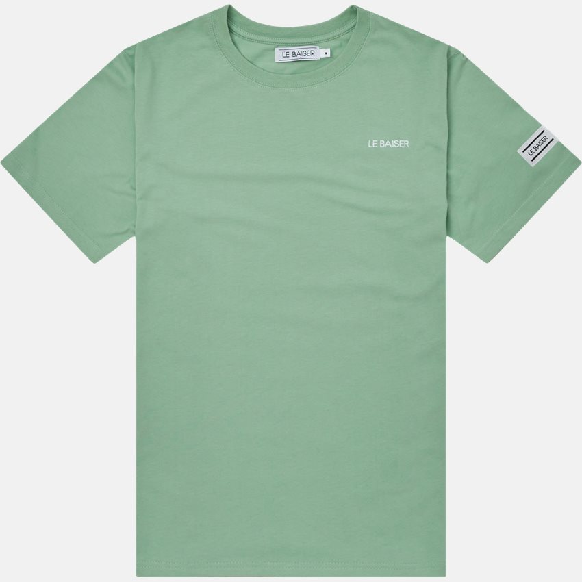 Le Baiser T-shirts BOURG. GRASS GREEN